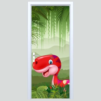  Fototapety na drzwi dinozaur 384s
