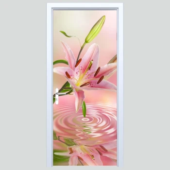  Fototapety na drzwi kwiat 584a