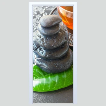  Fototapety na drzwi ogród zen 576a