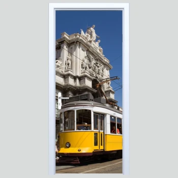  Fototapety na drzwi tramwaj 570a