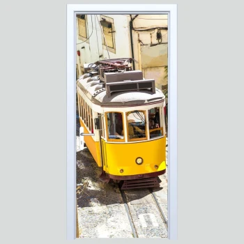  Fototapety na drzwi tramwaj 571a