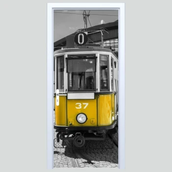  Fototapety na drzwi tramwaj 573a