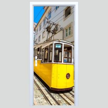  Fototapety na drzwi tramwaj 574a