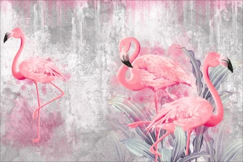  Fototapety na ścianę flamingi 5147