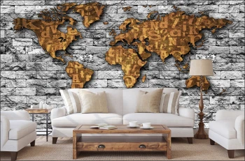  Fototapety na ścianę tunele atlas świata 5014