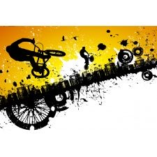 Fototapeta rower BMX 2464