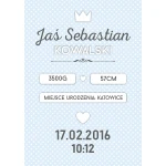  metryczka dla chłopca 12