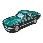 Naklejka kolorowa auto 27