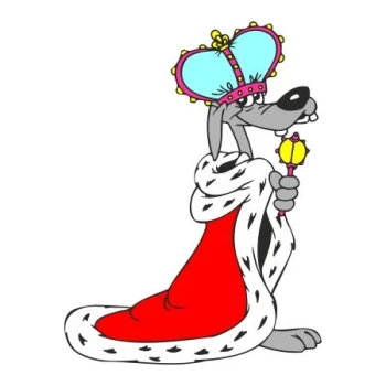  Naklejka kolorowa dla dzieci pies 67