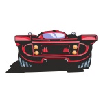 Naklejka kolorowa hot rod 137