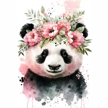  Plakat dla dzieci panda PS191