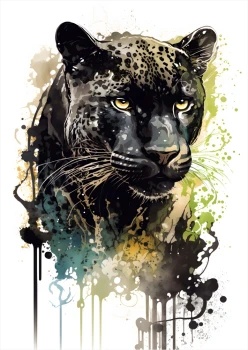  Plakat dla dzieci puma PS198
