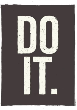  Plakat napis - Do It. 6