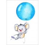 Plakat dla dzieci myszka p016