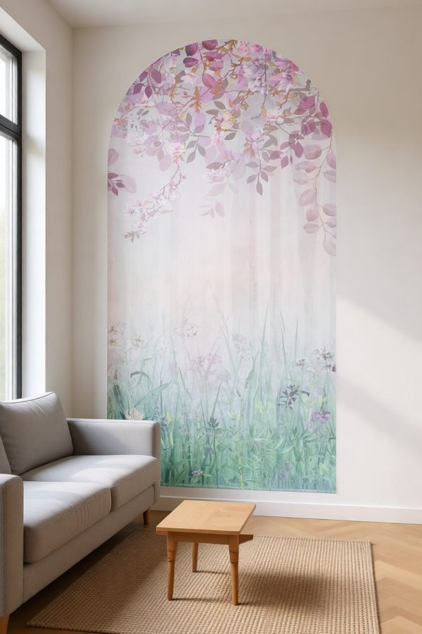 Naklejka dekoracyjna – Łuk Pastelowy Gaj